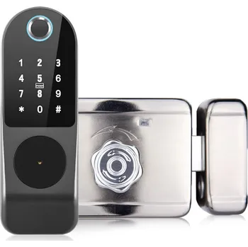 KIT EA1 WiFi Tuya - Sada masiv. zámku a WiFi kódové klávesnice, otisk prstu, RFID čtečka, ovládání pomocí app