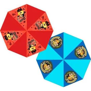 Deštník VYSTŘELOVACÍ DEŠTNÍK MIMONI PIRÁTI modrý