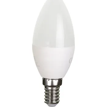 Žárovka LED ŽÁROVKA SVÍČKA 7W E14 230V TEPLÁ BÍLÁ FOX
