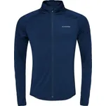 Pánská zateplená mikina Klimatex PAUL 3XL Tmavě modrá, Stříbrná