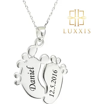 Přívěsek Cinanka Dětská nožička stříbro 925/1000