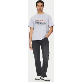 Pánské tričko Jack & Jones T-Shirt Boston 12272981 Modrá Relaxed Fit S