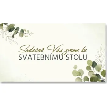 Pozvánka Pozvánka ke stolu - set 1