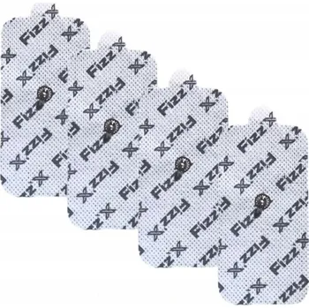 Obraz GELOVÉ ELEKTRODY 10X5CM PRO COMPEX A CHATTANOOGA, ZAPÍNÁNÍ NA KNOFLÍK 3.75MM, TENS