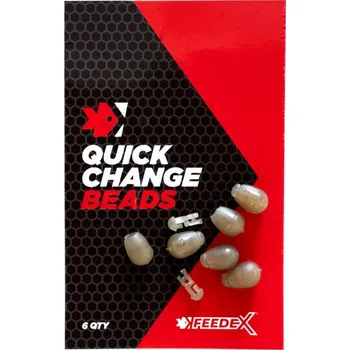 FEEDER EXPERT montáže - Feeder Quick Change Beads 6ks