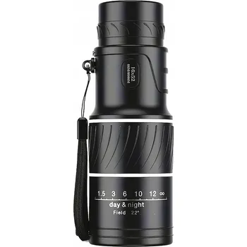 Dalekohled MONOKULÁR 16x52 Bak-4 LUNETA DALEKOHLED DEN NOC TURISTICKÝ