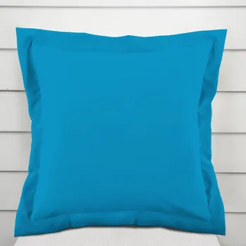 Povlak na polštářek Dekorační povlak na polštář s lemem Rongo RG-073 Modrý 50 x 60 cm