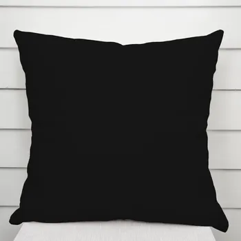 Povlak na dekorativní polštářek Dekorační povlak na polštář Rongo RG-014 Černý 50 x 60 cm