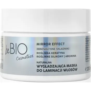 Vlasová regenerace beBIO Baby Hair Complex Mirror Effect vyhlazující maska pro nepoddajné vlasy 200 ml