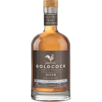 Whisky GOLDCOCK Whisky GOLDCOCK 2014 Virgin Oak Cask 58,6% 0,7l