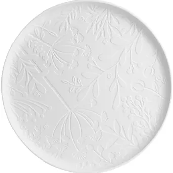 Talíř Porcelánový podnos s květinovým dekorem