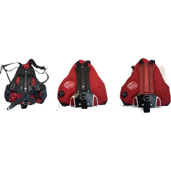 Kompenzátor vztlaku Toddy-Style® TS Cordura - Toddystyle křídlo na sidemount Barva: červená