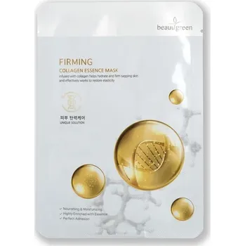 Pleťová maska BeauuGreen, Zpevňující kolagenová pleťová maska 23g