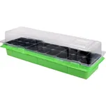 Minipařeniště MEDIUM 18 otvorů zelené 47x16x12cm