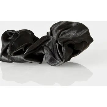 XPOSE® Gumička do vlasů - černá, Satén + Prodloužená možnost vrácení zboží do 50 dnů