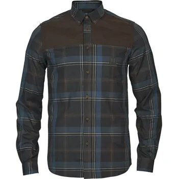 Pánská košile HÄRKILA - Anker košile s dlouhým rukávem pánská Dark navy Navy XXL