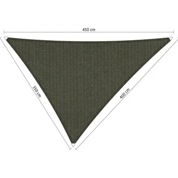 Stínicí technika Lazy Momo Sluneční nepravidelný Trojúhelník shadow - 3,5 x 4,0 x 4,5 m Barva: Deep šedá