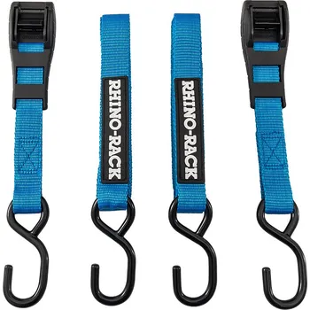 Upínací popruh Rhino-Rack rychloupínací popruh 3 m s chráničem přezky s háky