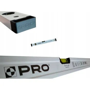 Vodováha Vodováha PRO600 Plus, bílá, libelka 2% 50cm