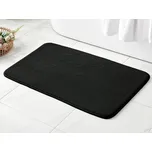 XPOSE® Koupelnová předložka s paměťovou pěnou SANDY - černá 50x80 cm, + Prodloužená možnost vrácení zboží do 50 dnů