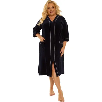 Dámský župan Dámský župan DE LAFENSE 974 tmavě modrá L 0