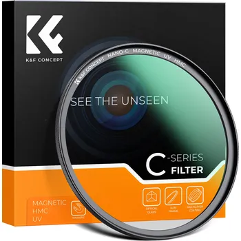 K&F 55MM C Series Magnetic MCUV Filter,Reflection Green Film