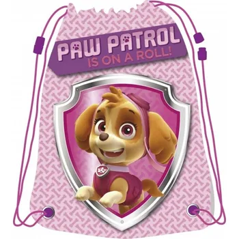 Školní sáček SÁČEK NA PŘEZŮVKY, CVIČKY PAW PATROL SKYE