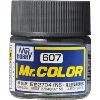 Modelářská barva Mr. Color 607 - JMSDF 2704 Gray N5 (10ml) - Gunze C607
