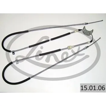 Lanko parkovací brzdy Tažné lanko, parkovací brzda LINEX 15.01.06
