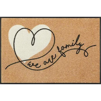 wash+dry Interiérová rohožka Family Feeling 50x75 cm Rozmer: 50x75 cm