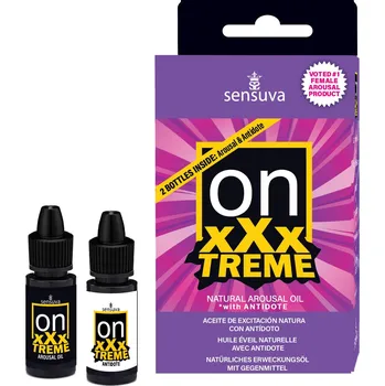 Lubrikační gel Sensuva On xXxTreme Arousal Oil 5ml