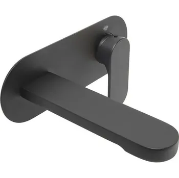 Umyvadlová baterie SAT Fusion včetně podomítkového tělesa matná černá SATBSFU101CPC