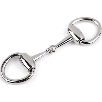 Kovová spona ke zdobení oděvů, šátků a doplňků, barva 1 nikl