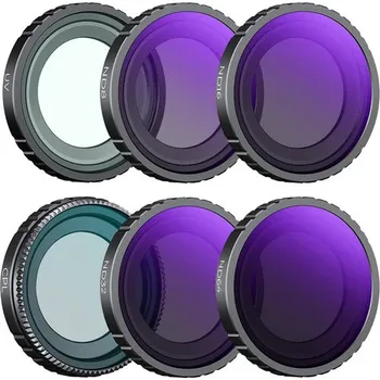 K&F CPL+UV+ND8+ND16+ND32+ND64 Filters Kit 28 Multi-Layer Coated Compatible with Insta360 GO 3S