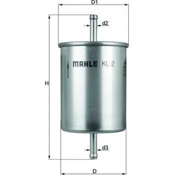 Palivový filtr Palivový filtr MAHLE KL 2