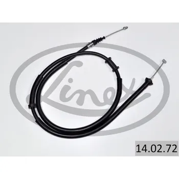 Lanko parkovací brzdy Tažné lanko, parkovací brzda LINEX 14.02.72