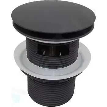 Sifon kielle Vanová výpusť s click-clack zátkou, matná černá, 11601044