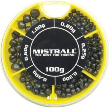 Zátěž pro ryby Mistrall bročky drobné 100 g