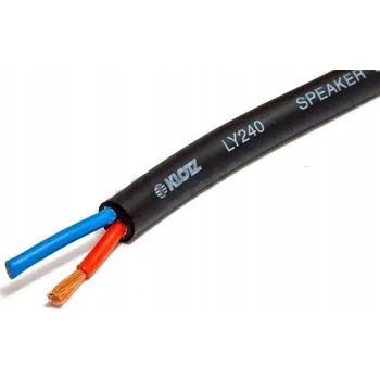 Audio kabel Reproduktorový kabel Klotz LY240 2 x 4 mm2, 1 m