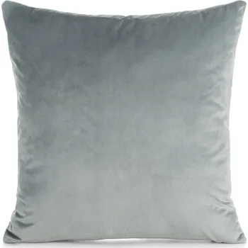 Povlečení Sametový povlak na polštář GAJA 1 - stříbrný