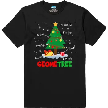 Pánské tričko Pánské tričko GeoMeTree - Vzoreček pod Stromeček (Velikost: XL, Barva: Černá)