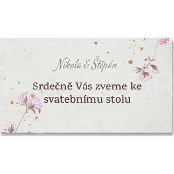 Pozvánka Pozvánka ke stolu - set 4