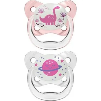 dudlíky DR BROWN`S Dr.Brown´s PreVent Ortodontický svítící dudlík 6-18m 2ks