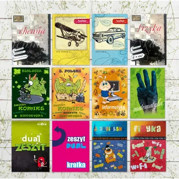 Sešit Sada různých sešitů A5 DeltaGraphix, 60 listů