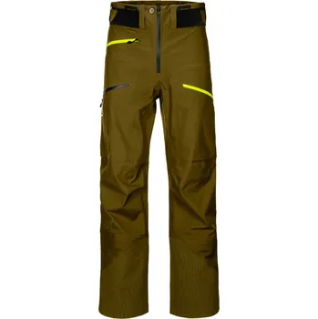 Ortovox 3L Deep Shell Pants pánské kalhoty | Green Moss | XL