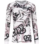 Dámské funkční termo triko s dlouhým rukávem premium ALTISPORT VOJ/ALW054TER01 BÍLOŠEDÁ XL