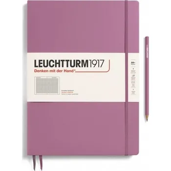 Blok Dusty Rose, Master Slim (A4+), 123 p., squared