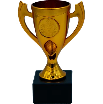 Sportovní pohár Ekonom NJE045C Výška poháru: 14 cm, Barva: Bronzová