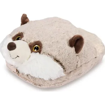 plyšák Cozy Noxxiez hřejivý plyšový pantofel - Surikata