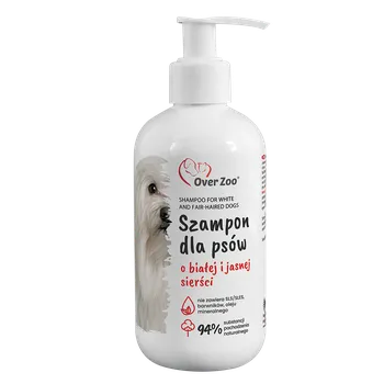 Kosmetika pro psa OVER ZOO Šampon pro psy s bílou a světlou srstí 250ml